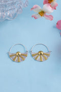 sterling Silver antique hoops